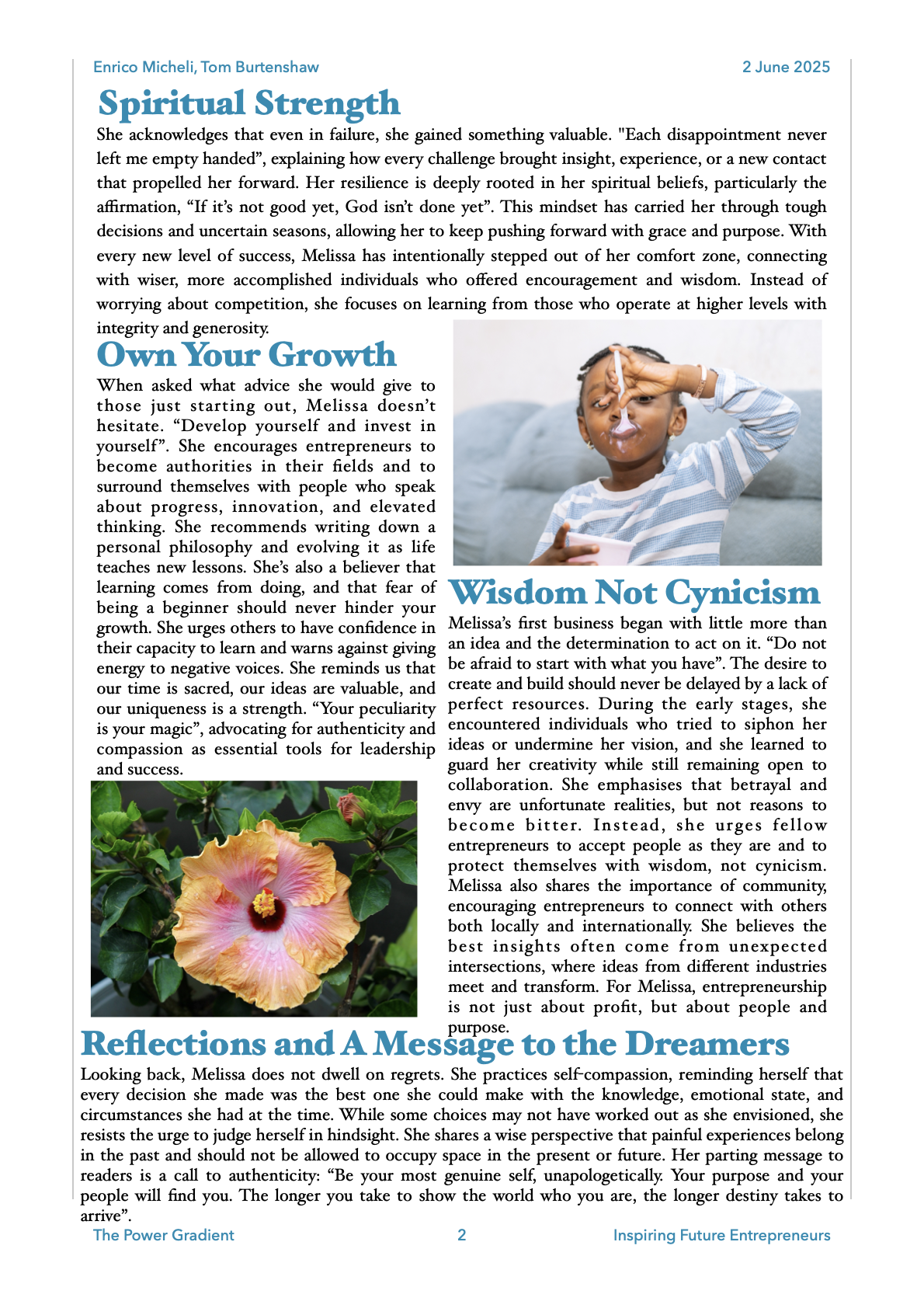 Page 2 of The Power Gradient - Week 27